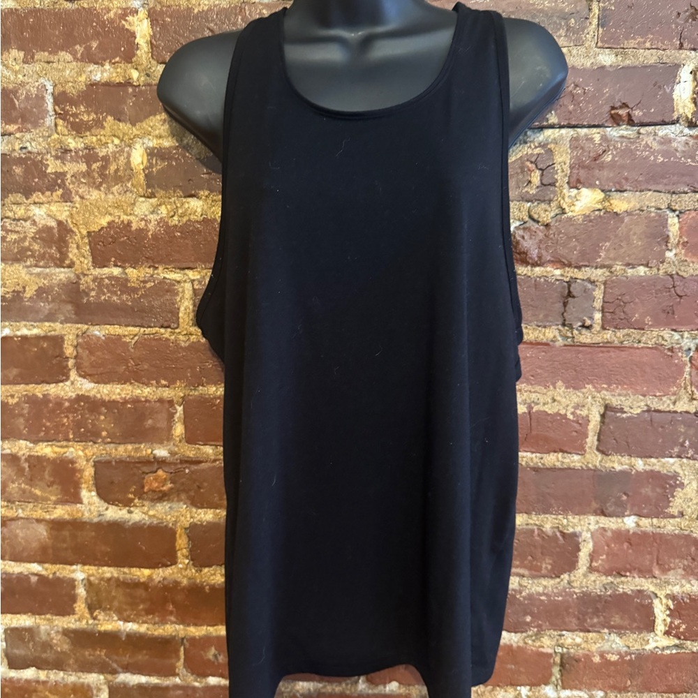 Black Sleeveless Everlast Sports Tank Top Size XL